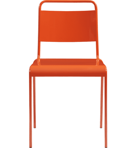 Lucinda Orange Stacking Chair
